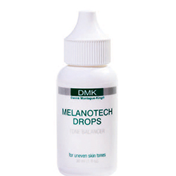 Super specific: DMK's Melanotech Drops is a paraedical "essence" that contain kojic acid and hilidrys siliquosa Extract which are proven pigmentation, scientifically proven to fade and inhibit dark spots.