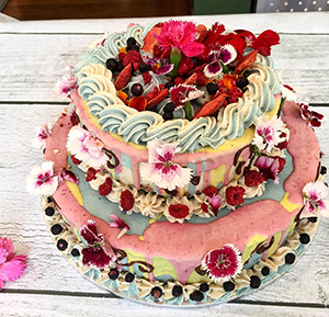 Eye Candy: A made to order cake featured on Earth To Table's Facebook page