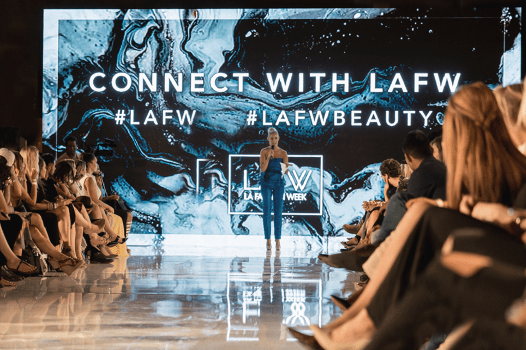 La fashion week. Неделя моды в Лос Анджелесе. Cosmoprof Awards.