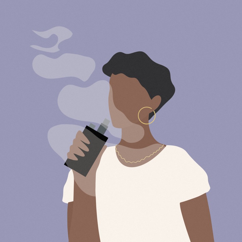 What Vaping Does To Your Client’s Skin